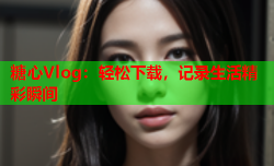糖心Vlog:轻松下载,记录生活精彩瞬间