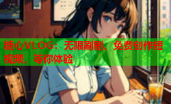 糖心VLOG:无限刷剧、免费创作短视频,等你体验