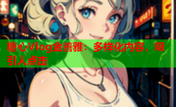 糖心Vlog金善雅:多样化内容,吸引人点击