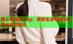 糖心短视频vlog:探索生活中的小确幸与美好瞬间
