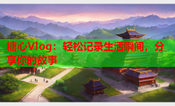 糖心Vlog:轻松记录生活瞬间,分享你的故事