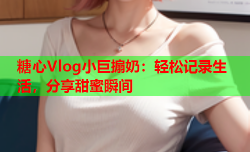 糖心Vlog小巨搧奶:轻松记录生活,分享甜蜜瞬间