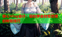 糖心Vlog会计:轻松学会财务管理的秘密技巧