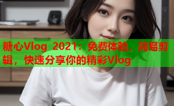 糖心Vlog 2021:免费体验,简易剪辑,快速分享你的精彩Vlog