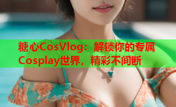 糖心CosVlog:解锁你的专属Cosplay世界,精彩不间断