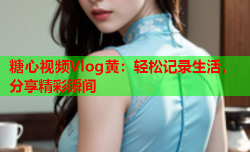 糖心视频Vlog黄:轻松记录生活,分享精彩瞬间