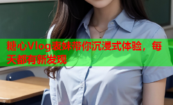 糖心Vlog表妹带你沉浸式体验,每天都有新发现