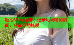 糖心Vlog足球:记录每场精彩瞬间,分享你的热爱