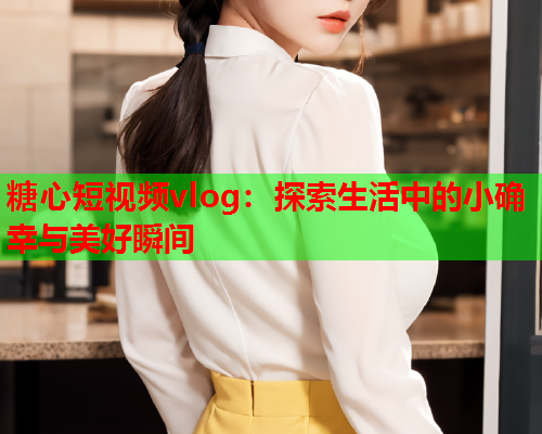 糖心短视频vlog:探索生活中的小确幸与美好瞬间  第1张 糖心短视频vlog:探索生活中的小确幸与美好瞬间  第1张