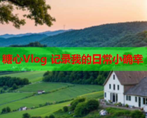 糖心Vlog 记录我的日常小确幸  第2张 糖心Vlog 记录我的日常小确幸  第2张
