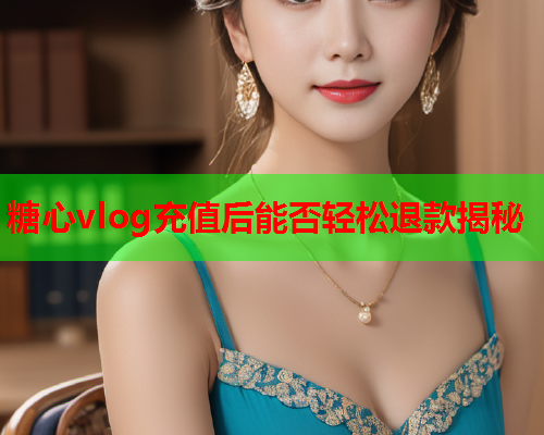 糖心vlog充值后能否轻松退款揭秘  第2张 糖心vlog充值后能否轻松退款揭秘  第2张