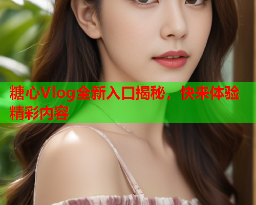 糖心Vlog全新入口揭秘,快来体验精彩内容  第1张 糖心Vlog全新入口揭秘,快来体验精彩内容  第1张