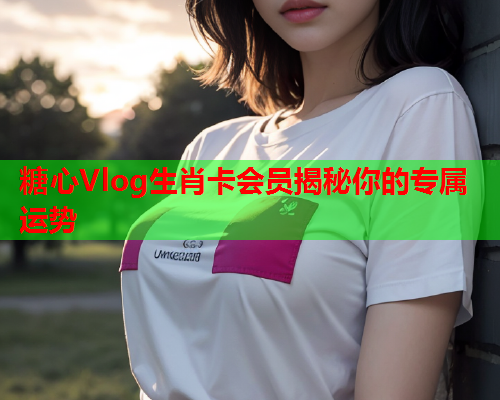 糖心Vlog生肖卡会员揭秘你的专属运势  第1张 糖心Vlog生肖卡会员揭秘你的专属运势  第1张
