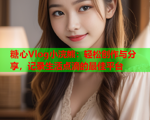 糖心Vlog小浣熊:轻松创作与分享,记录生活点滴的最佳平台  第1张 糖心Vlog小浣熊:轻松创作与分享,记录生活点滴的最佳平台  第1张