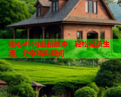 糖心Vlog最新版本:轻松记录生活,分享精彩瞬间  第1张 糖心Vlog最新版本:轻松记录生活,分享精彩瞬间  第1张