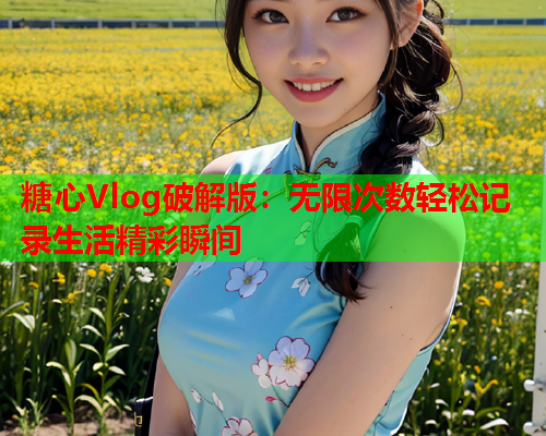 糖心Vlog破解版:无限次数轻松记录生活精彩瞬间  第2张 糖心Vlog破解版:无限次数轻松记录生活精彩瞬间  第2张