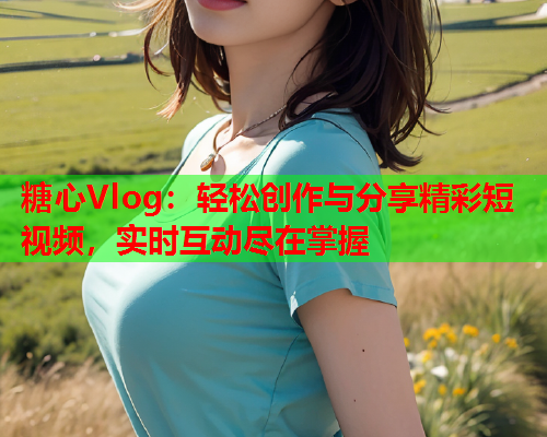 糖心Vlog:轻松创作与分享精彩短视频,实时互动尽在掌握  第1张 糖心Vlog:轻松创作与分享精彩短视频,实时互动尽在掌握  第1张