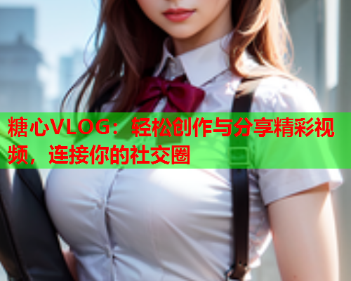 糖心VLOG:轻松创作与分享精彩视频,连接你的社交圈  第2张 糖心VLOG:轻松创作与分享精彩视频,连接你的社交圈  第2张