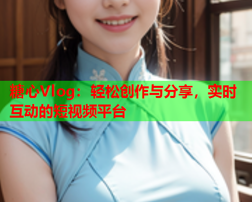 糖心Vlog:轻松创作与分享,实时互动的短视频平台  第2张 糖心Vlog:轻松创作与分享,实时互动的短视频平台  第2张