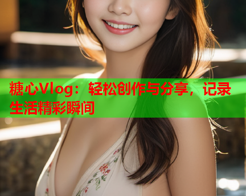糖心Vlog:轻松创作与分享,记录生活精彩瞬间  第1张 糖心Vlog:轻松创作与分享,记录生活精彩瞬间  第1张