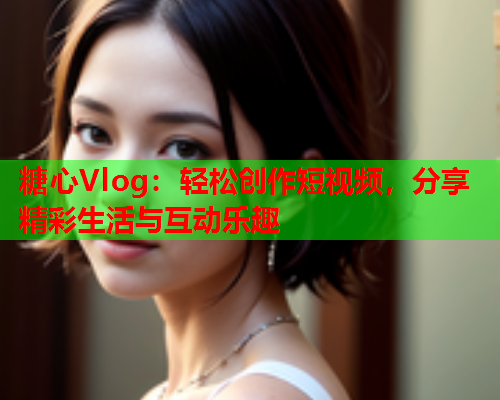 糖心Vlog:轻松创作短视频,分享精彩生活与互动乐趣  第1张 糖心Vlog:轻松创作短视频,分享精彩生活与互动乐趣  第1张
