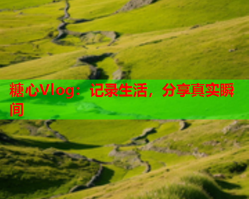 糖心Vlog:记录生活,分享真实瞬间  第1张 糖心Vlog:记录生活,分享真实瞬间  第1张