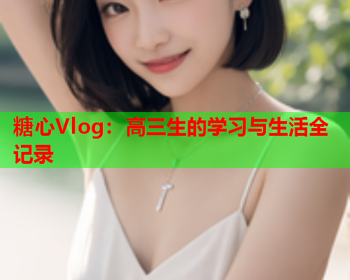 糖心Vlog:高三生的学习与生活全记录  第1张 糖心Vlog:高三生的学习与生活全记录  第1张