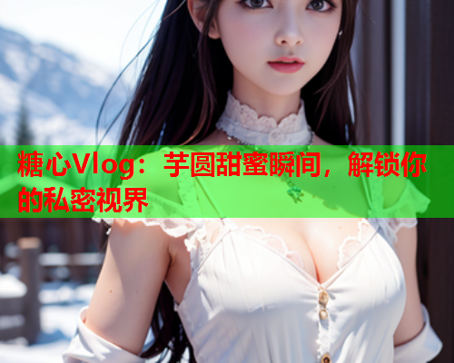 糖心Vlog:芋圆甜蜜瞬间,解锁你的私密视界  第1张 糖心Vlog:芋圆甜蜜瞬间,解锁你的私密视界  第1张