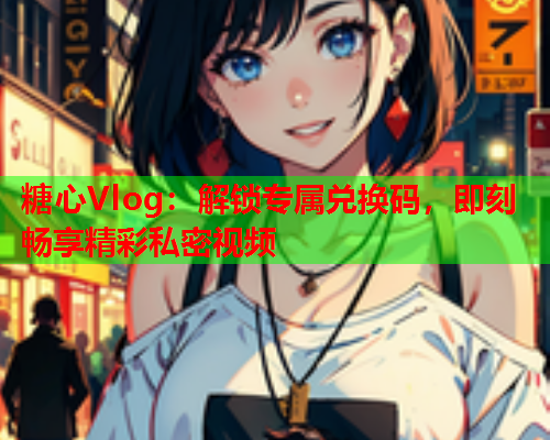 糖心Vlog:解锁专属兑换码,即刻畅享精彩私密视频  第1张 糖心Vlog:解锁专属兑换码,即刻畅享精彩私密视频  第1张