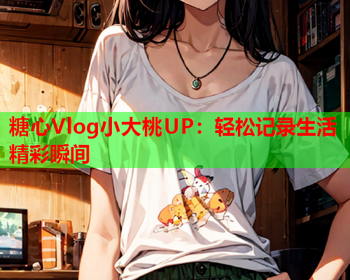 糖心Vlog小大桃UP:轻松记录生活精彩瞬间  第2张 糖心Vlog小大桃UP:轻松记录生活精彩瞬间  第2张