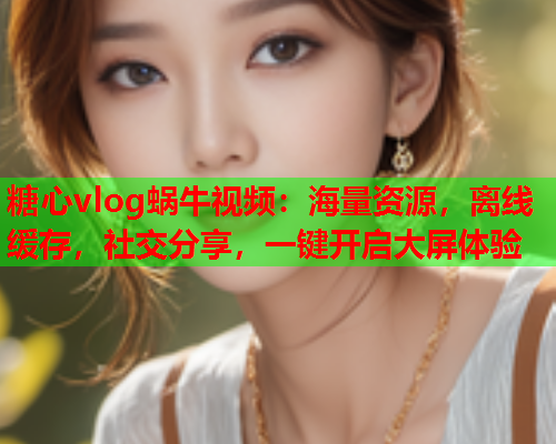 糖心vlog蜗牛视频:海量资源,离线缓存,社交分享,一键开启大屏体验  第1张 糖心vlog蜗牛视频:海量资源,离线缓存,社交分享,一键开启大屏体验  第1张