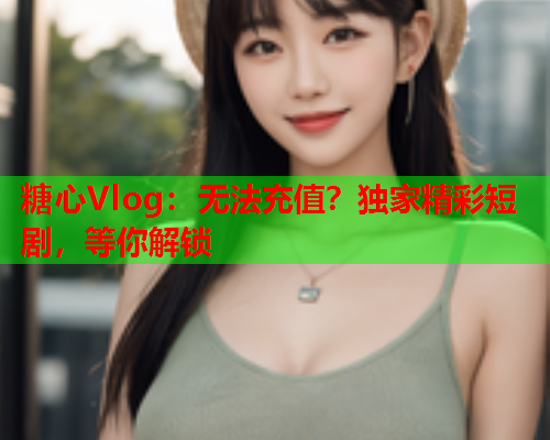 糖心Vlog:无法充值?独家精彩短剧,等你解锁  第1张 糖心Vlog:无法充值?独家精彩短剧,等你解锁  第1张